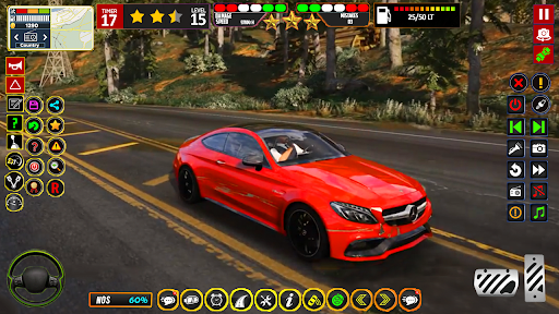 Haqiqiy avtomobil shahar haydash o'yini 3D