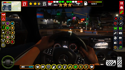 Haqiqiy avtomobil shahar haydash o'yini 3D