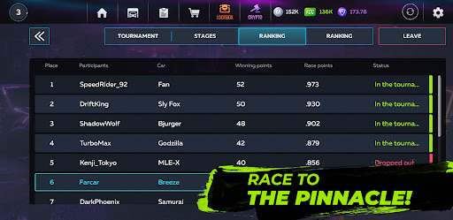 Acción - Crypto Race