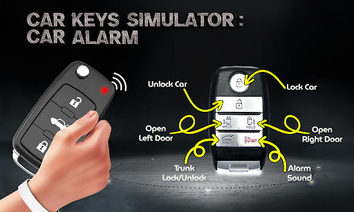 Avtomobil kalitlari simulyatori tovushlari