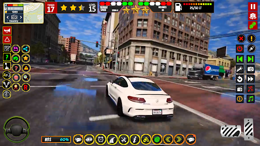 Haqiqiy avtomobil shahar haydash o'yini 3D