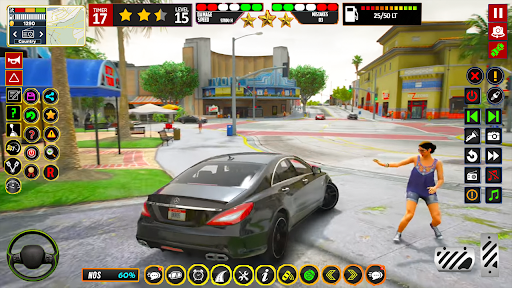 Haqiqiy avtomobil shahar haydash o'yini 3D